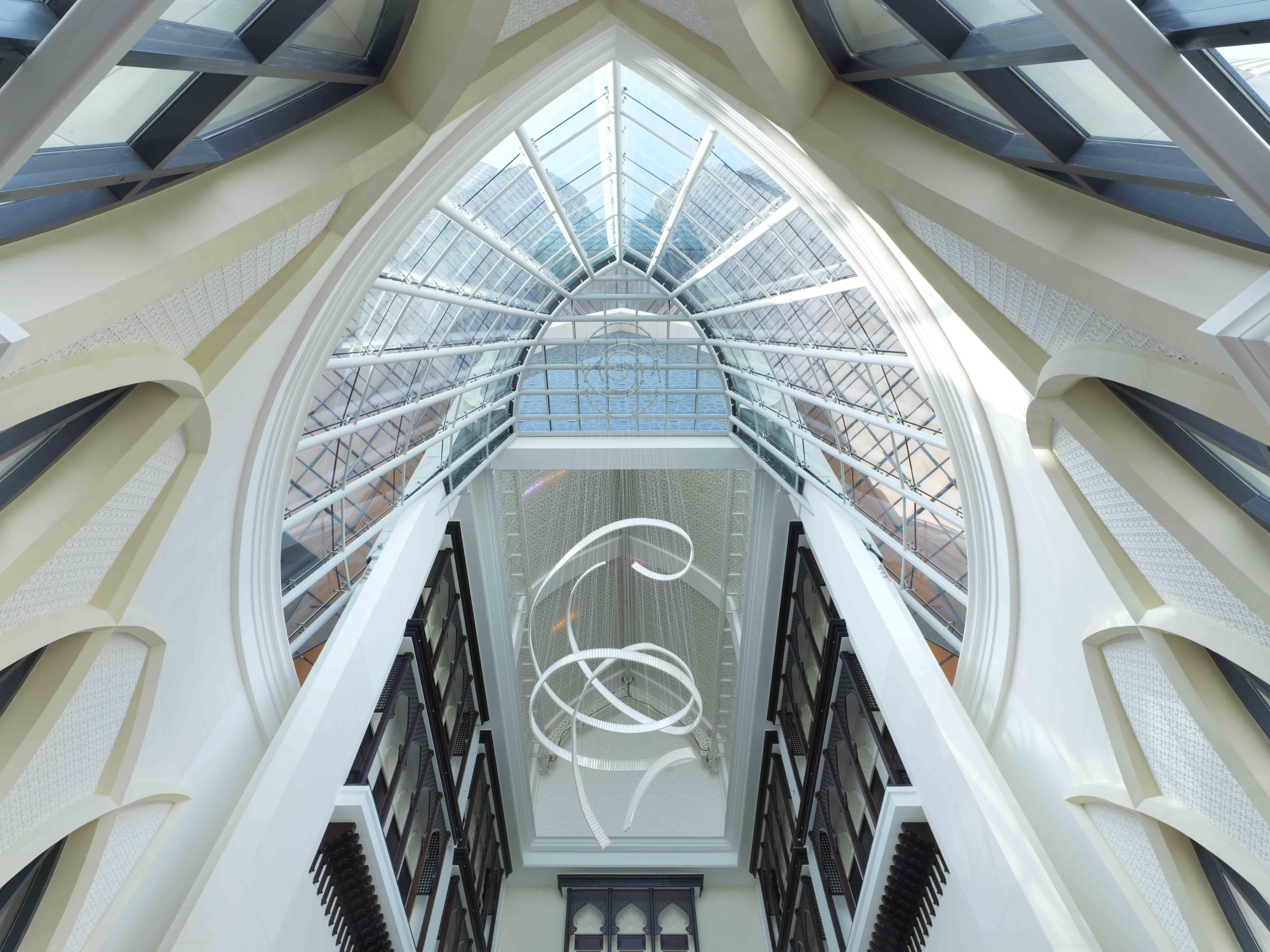 Bab Al Qasr Hotel Abu Dhabi Esterno foto The library