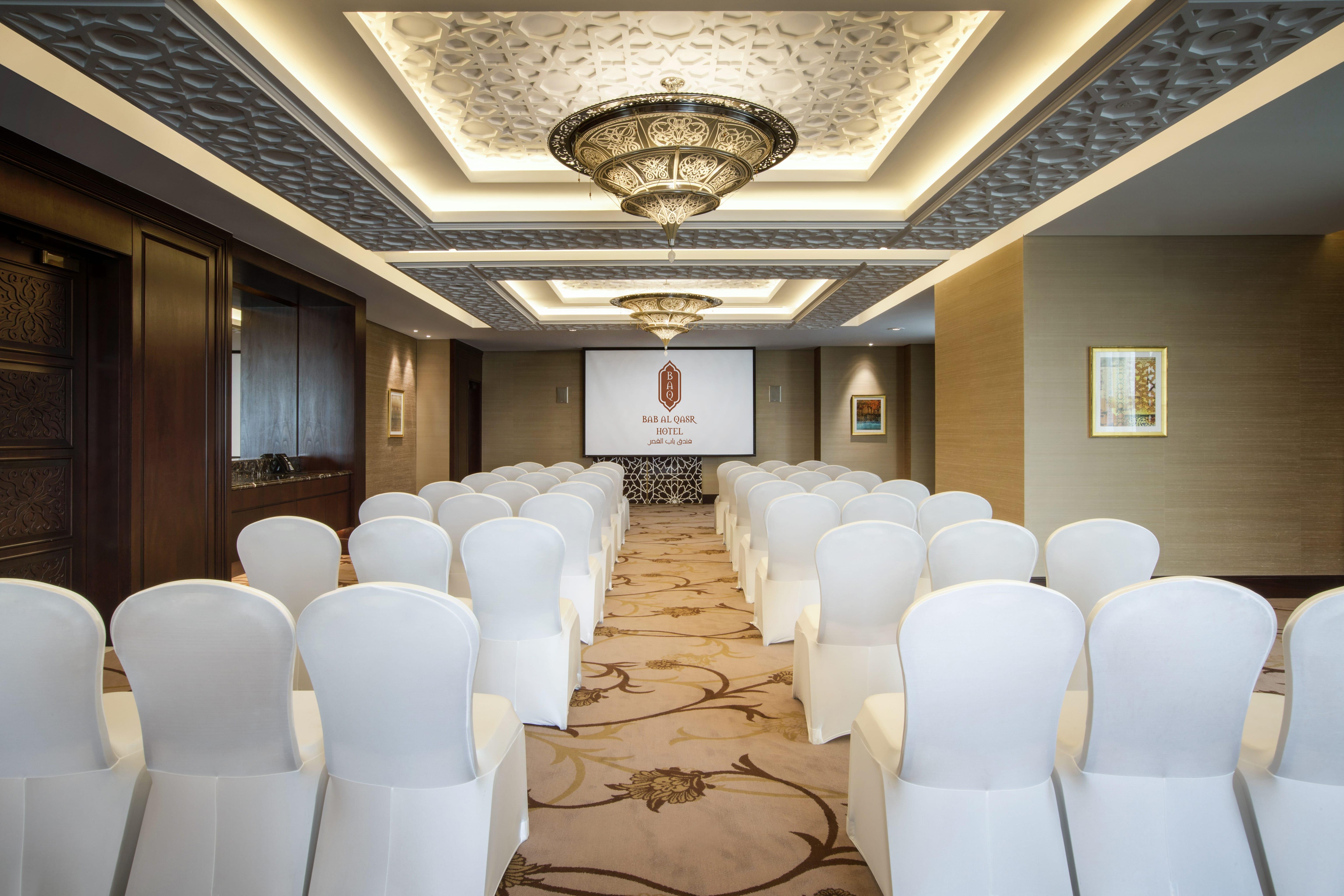 Bab Al Qasr Hotel Abu Dhabi Esterno foto Meeting room